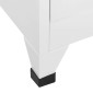 vidaXL Φοριαμός 38 x 45 x 180 εκ. με 3 Τμήματα