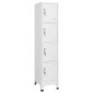 vidaXL Φοριαμός 38 x 45 x 180 εκ. με 4 Τμήματα