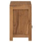 vidaXL Κομοδίνο 40 x 30 x 50 εκ. από Μασίφ Ξύλο Teak