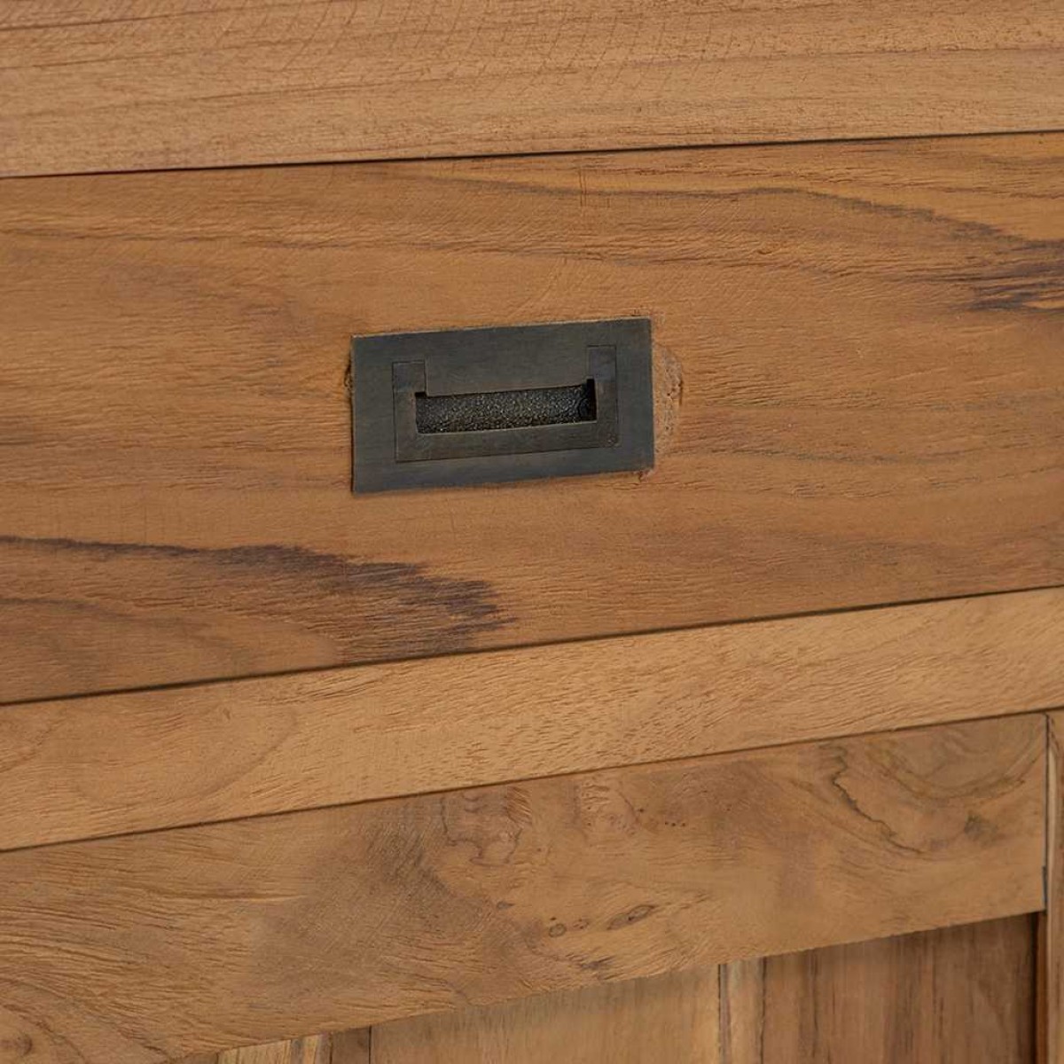 vidaXL Κομοδίνο 40 x 30 x 50 εκ. από Μασίφ Ξύλο Teak