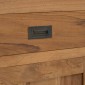 vidaXL Κομοδίνο 40 x 30 x 50 εκ. από Μασίφ Ξύλο Teak