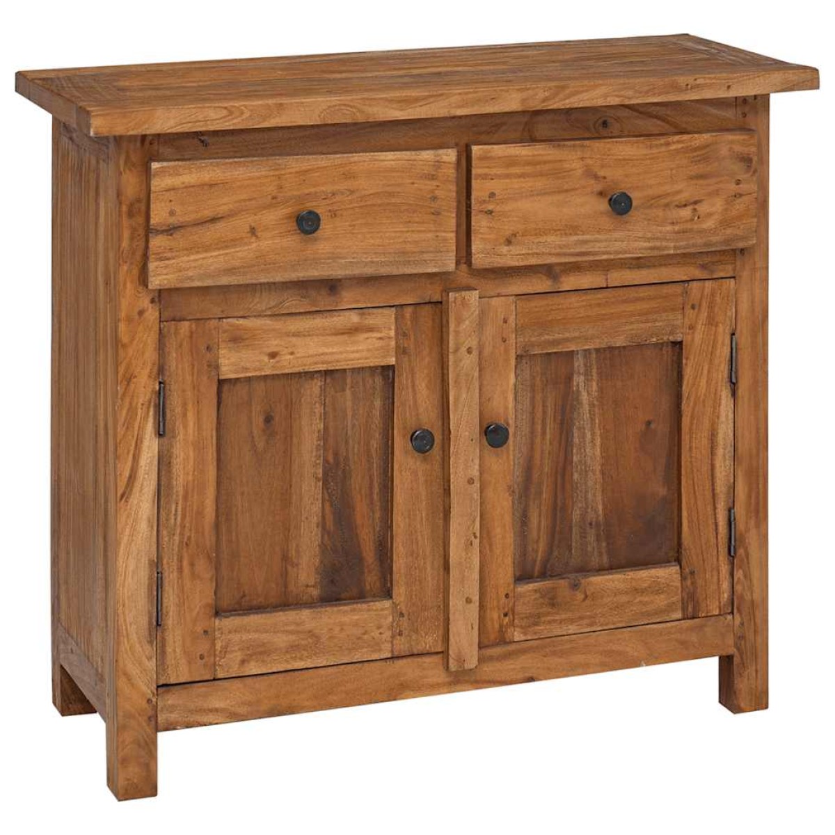 vidaXL Μπουφές Ψηλός 75 x 30 x 65 εκ. από Μασίφ Ανακυκλωμένο Ξύλο