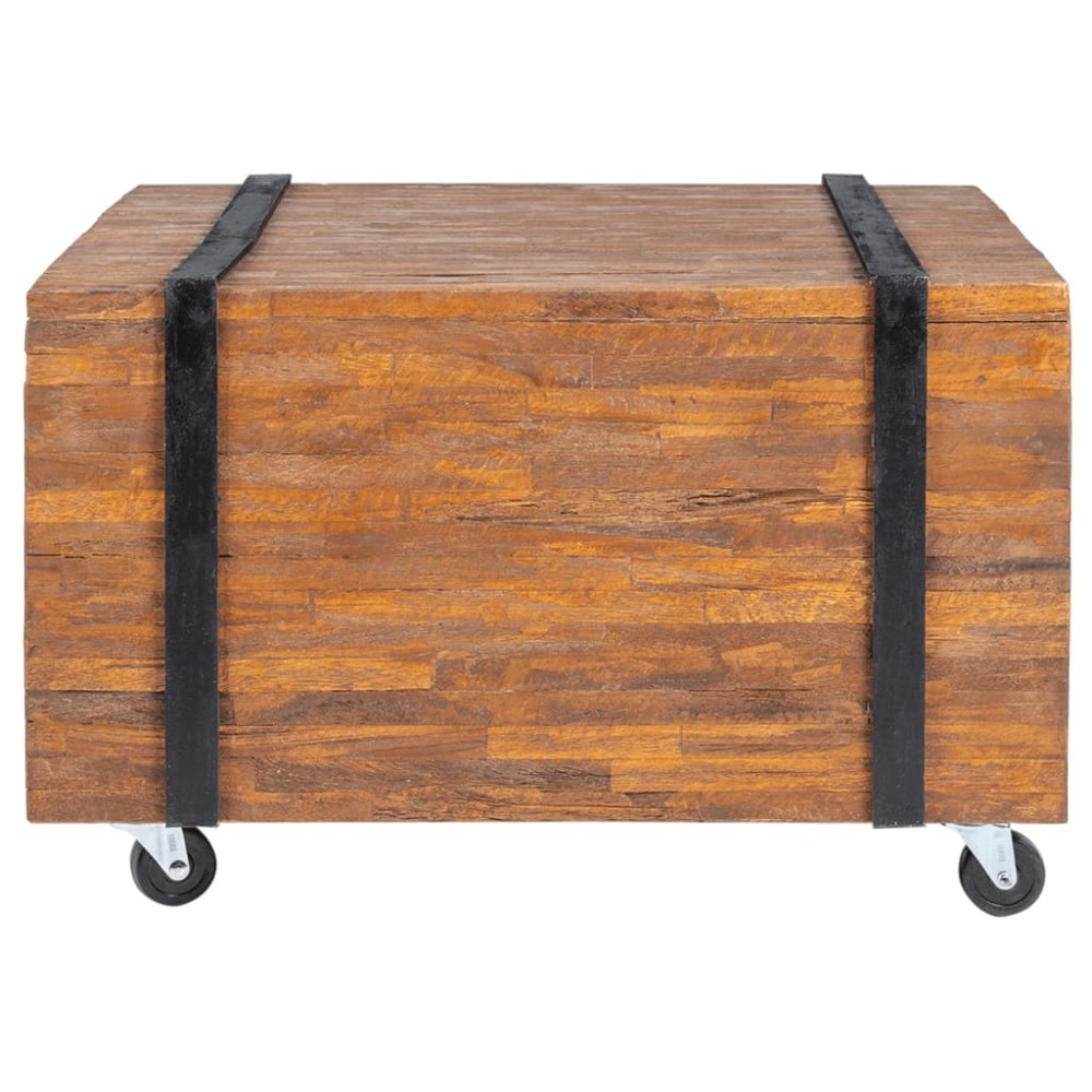 vidaXL Τραπεζάκι Βοηθητικό 60 x 60 x 38 εκ. από Ξύλο Teak