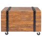 vidaXL Τραπεζάκι Βοηθητικό 60 x 60 x 38 εκ. από Ξύλο Teak