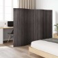 vidaXL Διαχωριστικό Δωματίου Γκρι 250 x 165 εκ. Μπαμπού