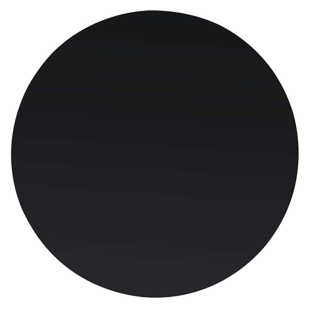 vidaXL Επιφάνεια Τραπεζιού Στρογγυλή 800 χιλ. από Ψημένο Γυαλί