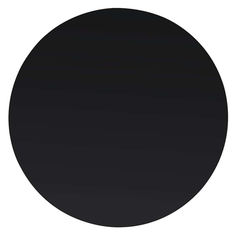 vidaXL Επιφάνεια Τραπεζιού Στρογγυλή 800 χιλ. από Ψημένο Γυαλί