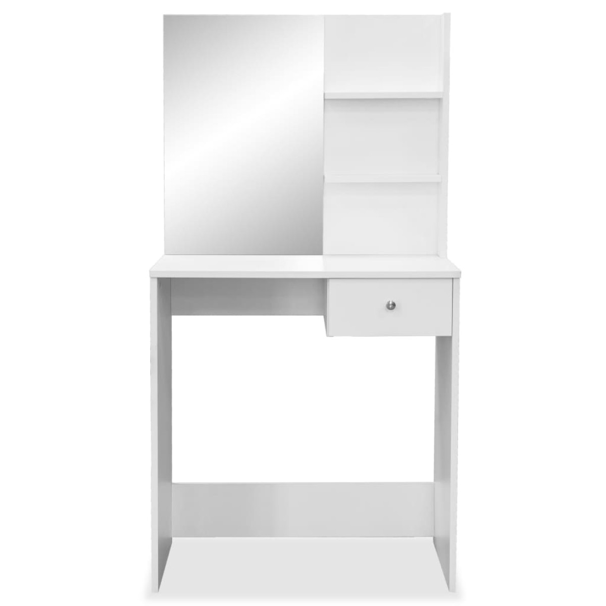 vidaXL Μπουντουάρ Λευκό 75 x 40 x 141 εκ. από Μοριοσανίδα