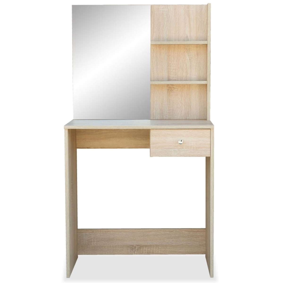 vidaXL Μπουντουάρ Χρώμα Δρυς 75 x 40 x 141 εκ. από Μοριοσανίδα