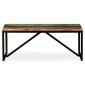 vidaXL Πάγκος 110 x 35 x 45 εκ. από Μασίφ Ανακυκλωμένο Ξύλο