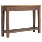 vidaXL Κονσόλα Τραπέζι Vintage Στιλ 118 x 30 x 80 εκ. από Μασίφ Ξύλο