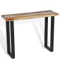 vidaXL Κονσόλα Τραπέζι 100 x 35 x 75 εκ. από Ξύλο Teak