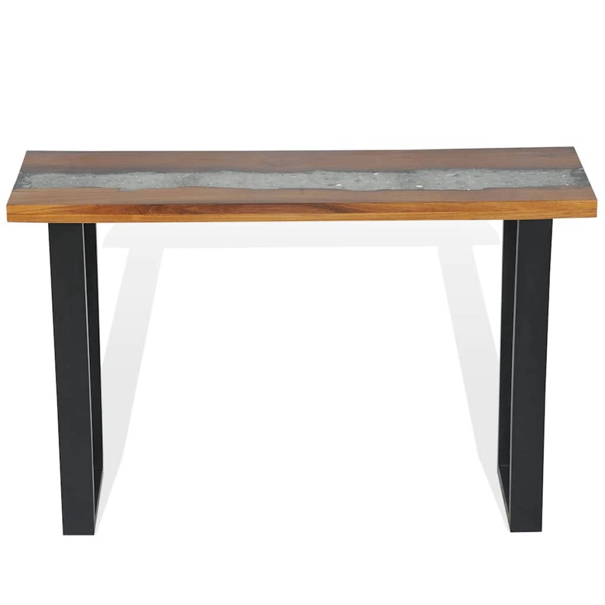 vidaXL Κονσόλα Τραπέζι 100 x 35 x 75 εκ. από Ξύλο Teak