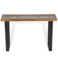 vidaXL Κονσόλα Τραπέζι 100 x 35 x 75 εκ. από Ξύλο Teak