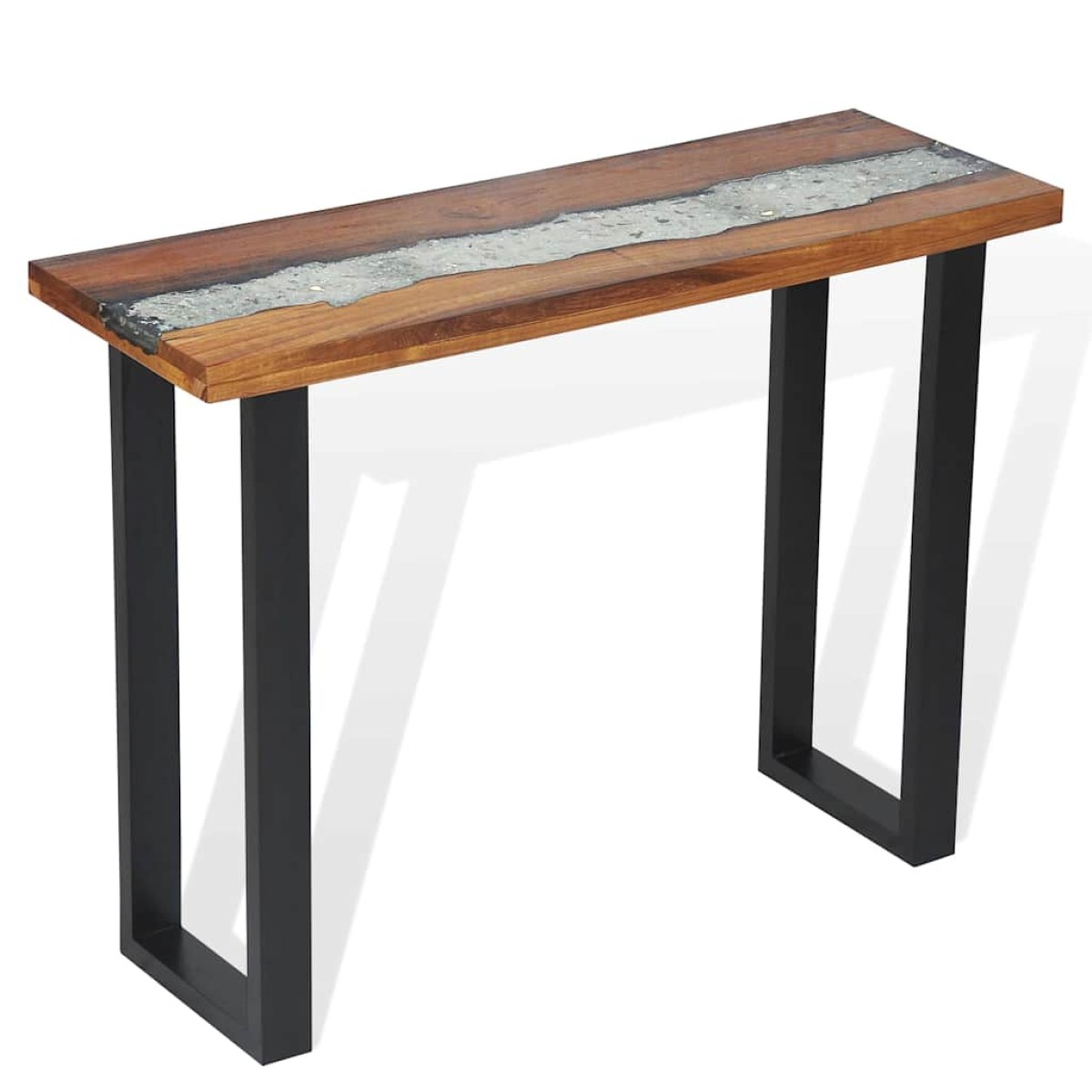 vidaXL Κονσόλα Τραπέζι 100 x 35 x 75 εκ. από Ξύλο Teak