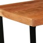 vidaXL Τραπέζι Μπαρ 60 x 60 x 107 εκ. από Μασίφ Ξύλο Ακακίας