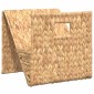 vidaXL Θήκη Περιοδικών 31 x 31 x 31 εκ. από Υάκινθο του Νερού