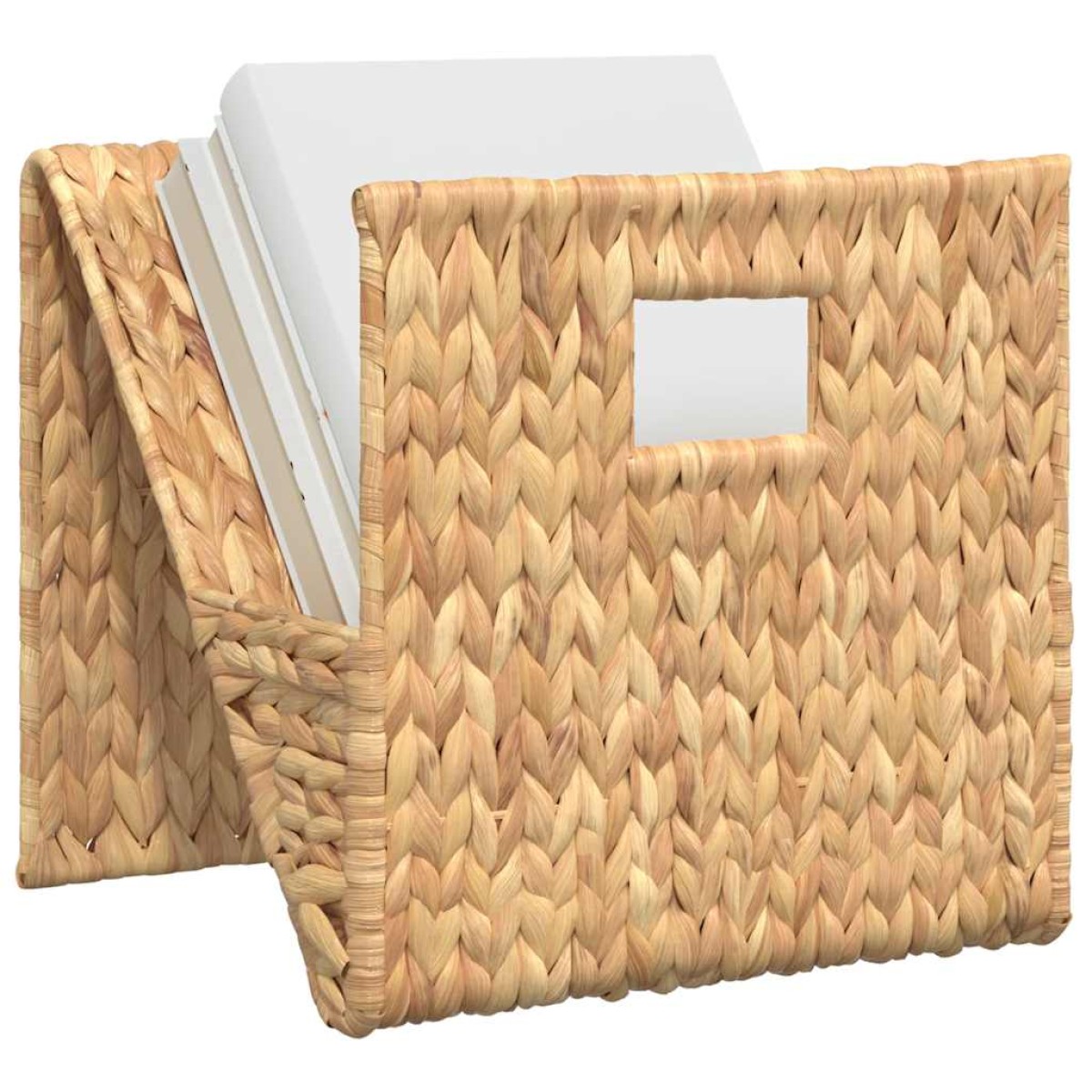 vidaXL Θήκη Περιοδικών 31 x 31 x 31 εκ. από Υάκινθο του Νερού