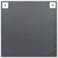 vidaXL Καθρέφτης Τοίχου Τετράγωνος 50 x 50 εκ. Γυάλινος