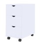 vidaXL Συρταριέρα Λευκή 33 x 45 x 60 εκ.