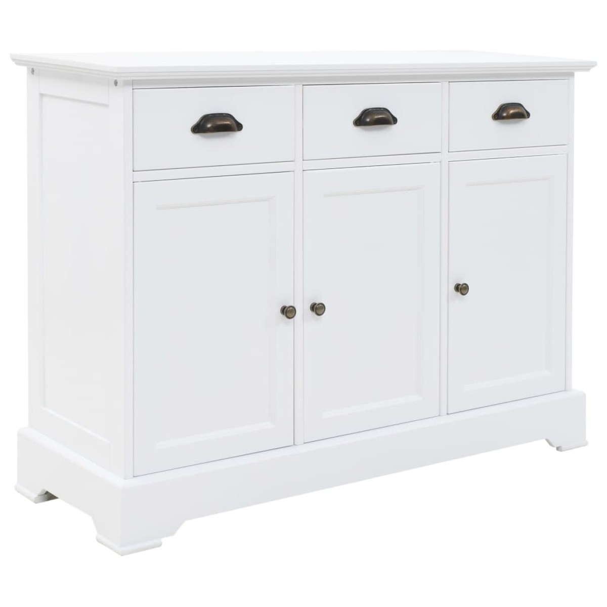 vidaXL Μπουφές με 3 Πόρτες 105 x 35 x 77,5 εκ. από MDF και Ξύλο Πεύκου