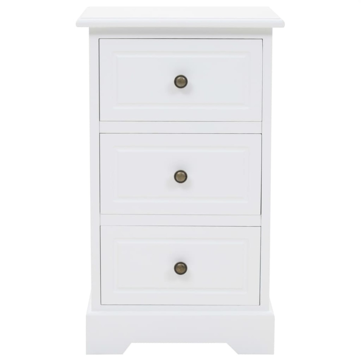 vidaXL Κομοδίνο 35 x 32 x 59 εκ. από MDF και Ξύλο Πεύκου