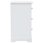 vidaXL Κομοδίνο 35 x 32 x 59 εκ. από MDF και Ξύλο Πεύκου