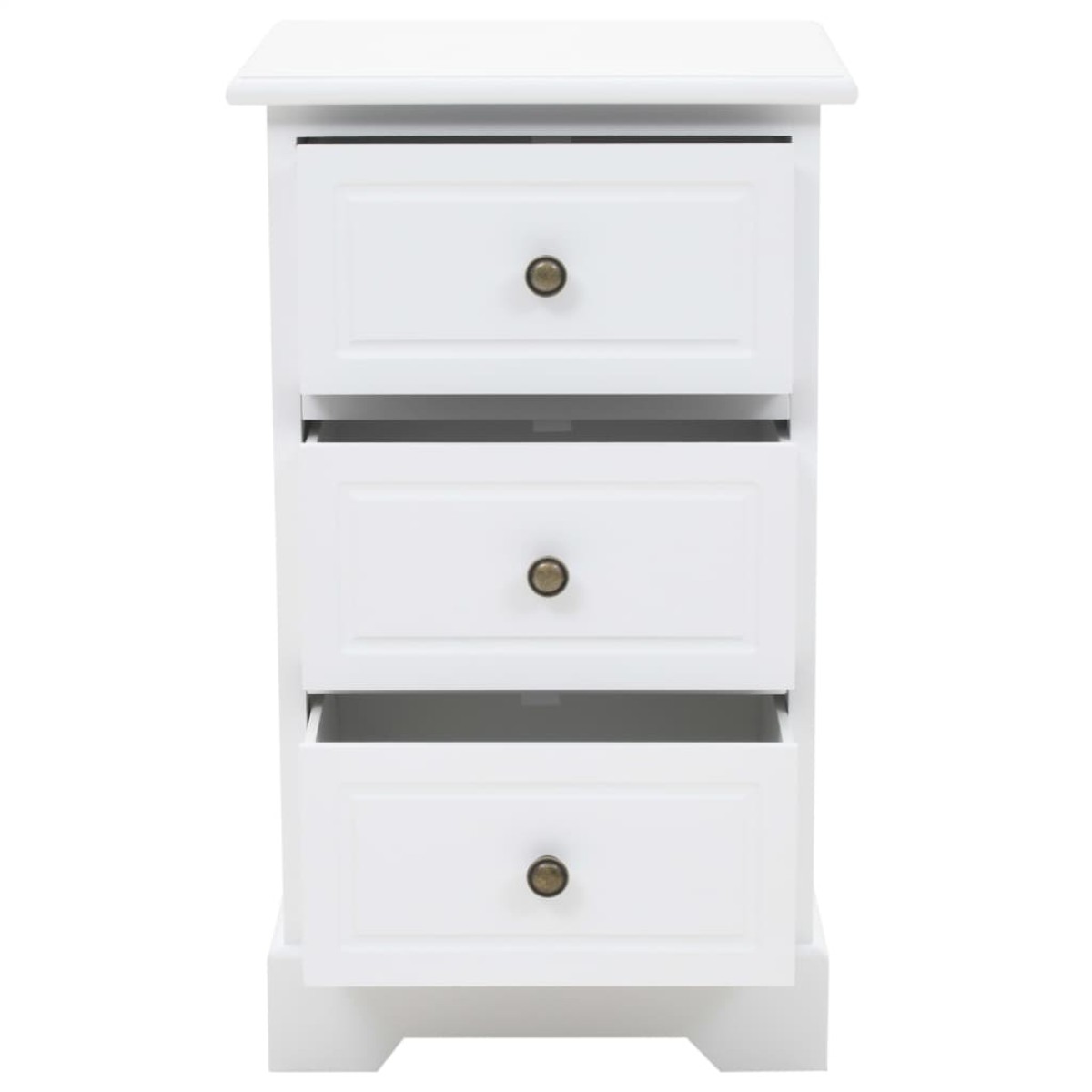 vidaXL Κομοδίνο 35 x 32 x 59 εκ. από MDF και Ξύλο Πεύκου