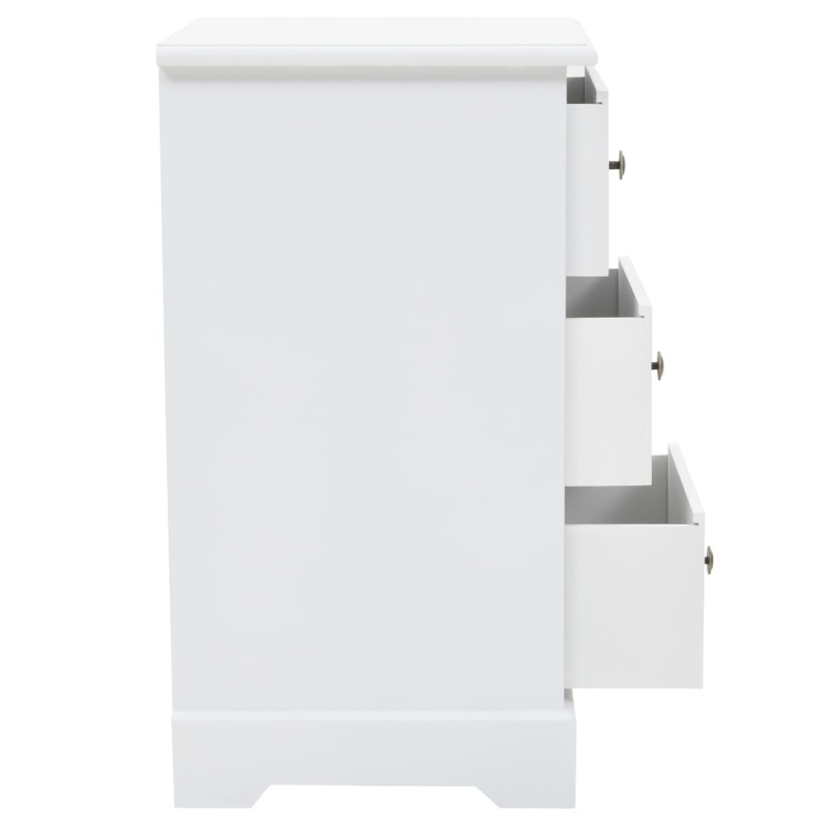 vidaXL Κομοδίνο 35 x 32 x 59 εκ. από MDF και Ξύλο Πεύκου