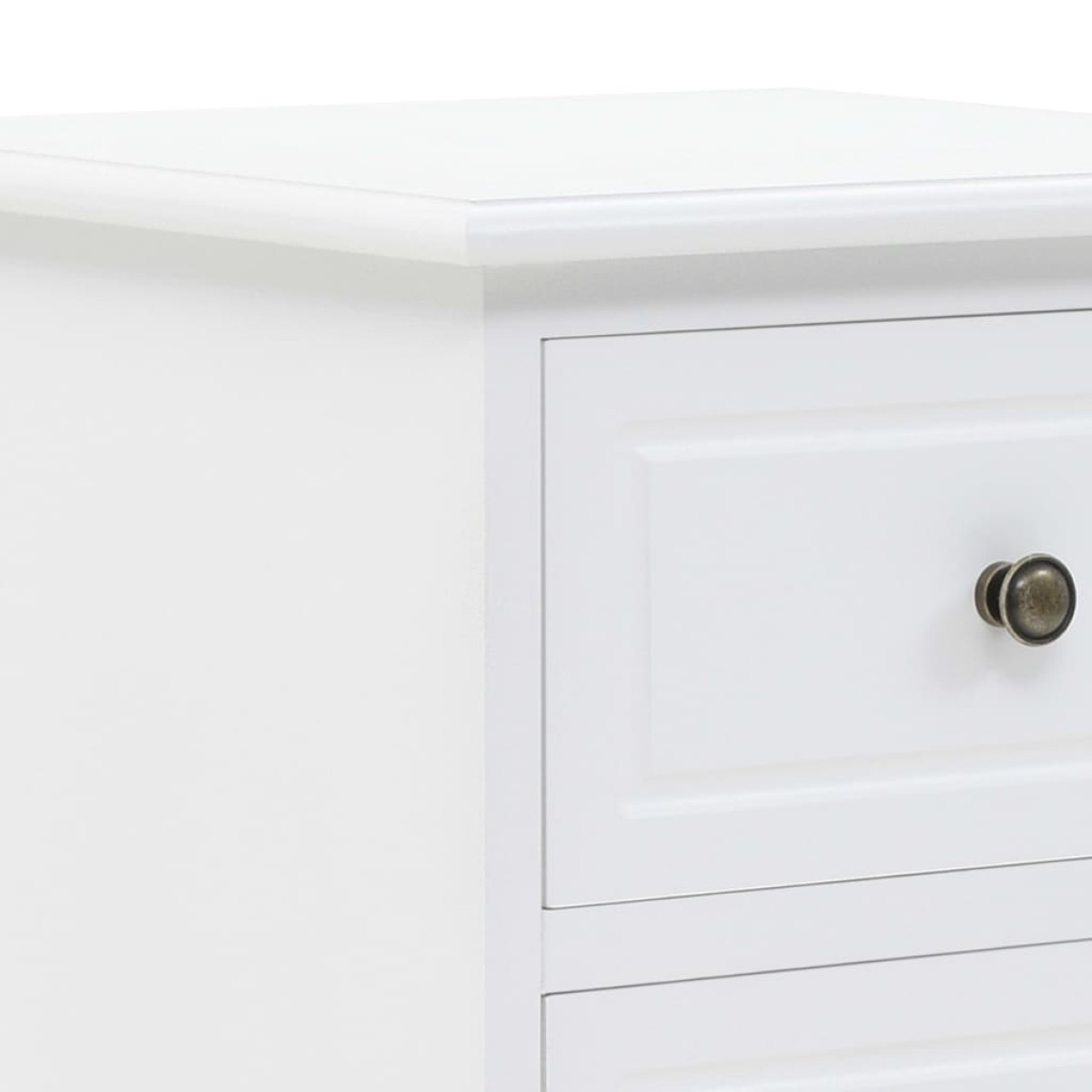vidaXL Κομοδίνο 35 x 32 x 59 εκ. από MDF και Ξύλο Πεύκου