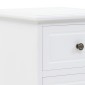 vidaXL Κομοδίνο 35 x 32 x 59 εκ. από MDF και Ξύλο Πεύκου