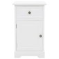vidaXL Κομοδίνο 35 x 32 x 59 εκ. από MDF και Ξύλο Πεύκου