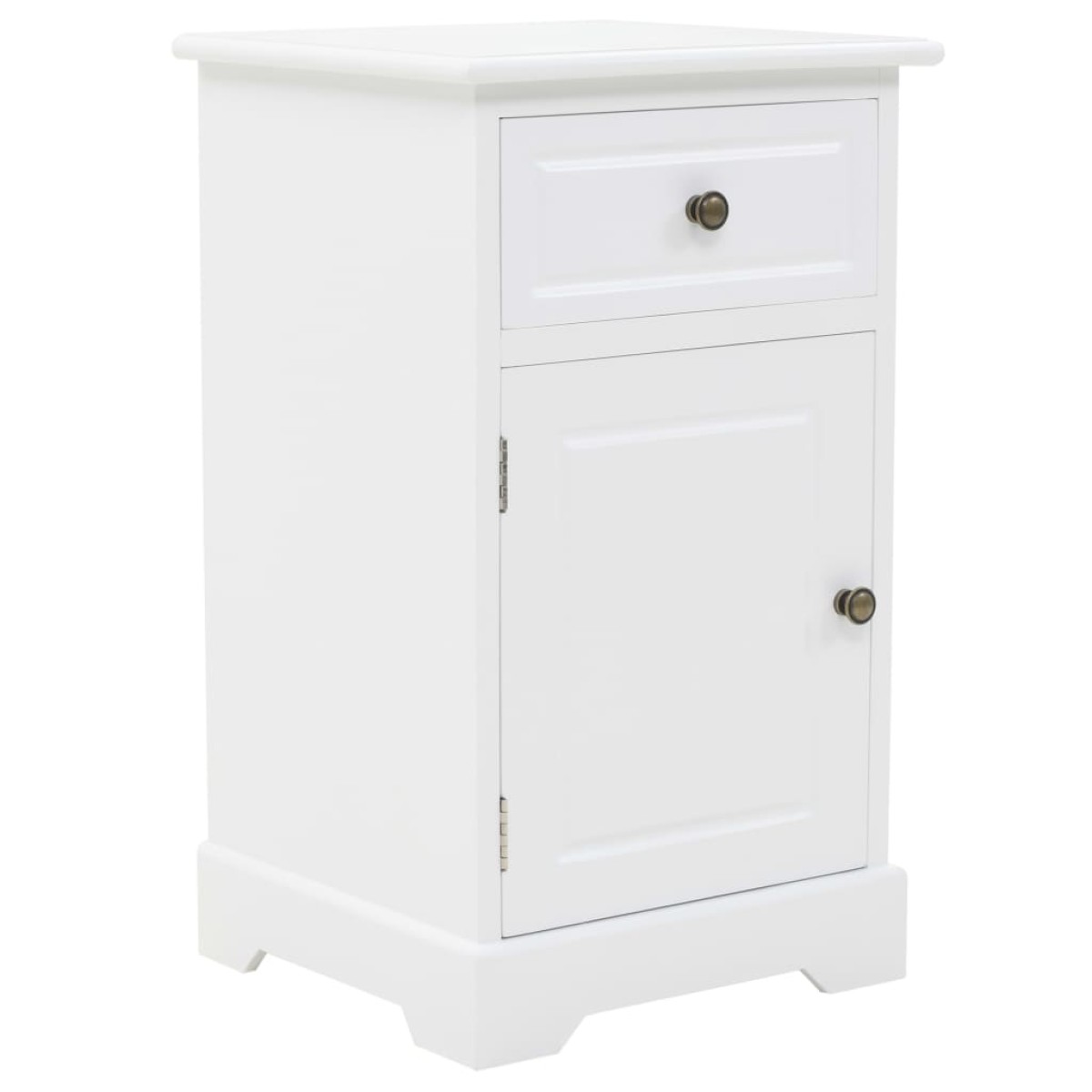 vidaXL Κομοδίνο 35 x 32 x 59 εκ. από MDF και Ξύλο Πεύκου