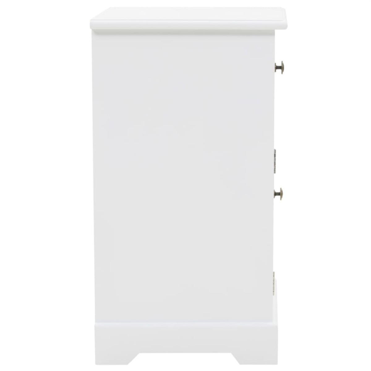 vidaXL Κομοδίνο 35 x 32 x 59 εκ. από MDF και Ξύλο Πεύκου