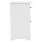 vidaXL Κομοδίνο 35 x 32 x 59 εκ. από MDF και Ξύλο Πεύκου