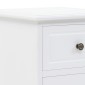vidaXL Κομοδίνο 35 x 32 x 59 εκ. από MDF και Ξύλο Πεύκου