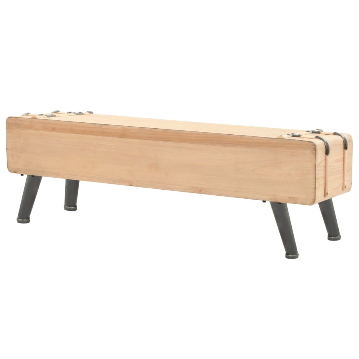 vidaXL Έπιπλο Τηλεόρασης 120 x 33 x 35 εκ. από Μασίφ Ξύλο Ελάτης