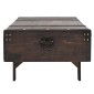 vidaXL Τραπεζάκι Σαλονιού σε Vintage Στιλ 120 x 55 x 35 εκ. Μασίφ Ξύλο