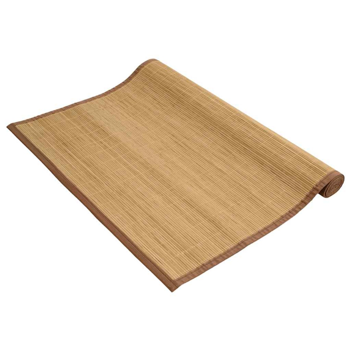 vidaXL Χαλί Καφέ 100 x 160 εκ. από Μπαμπού