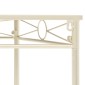 vidaXL Βοηθητικό Τραπέζι Vintage Στιλ Χρυσό 87 x 34 x 73 εκ. Μεταλλικό
