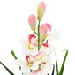 vidaXL Ορχιδέα Cymbidium Τεχνητή Πράσινη 100 εκ. με Γλάστρα