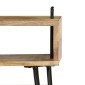 vidaXL Κομοδίνο 40 x 34 x 47 εκ. από Μασίφ Ξύλο Μάνγκο