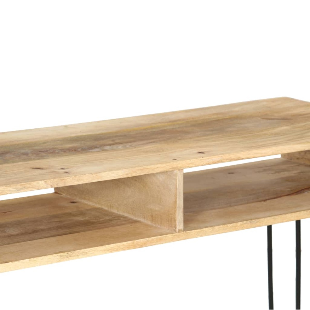 vidaXL Τραπέζι Κονσόλα 115 x 35 x 76 εκ. από Μασίφ Ξύλο Μάνγκο