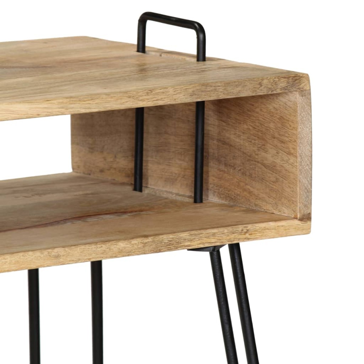vidaXL Τραπέζι Κονσόλα 115 x 35 x 76 εκ. από Μασίφ Ξύλο Μάνγκο