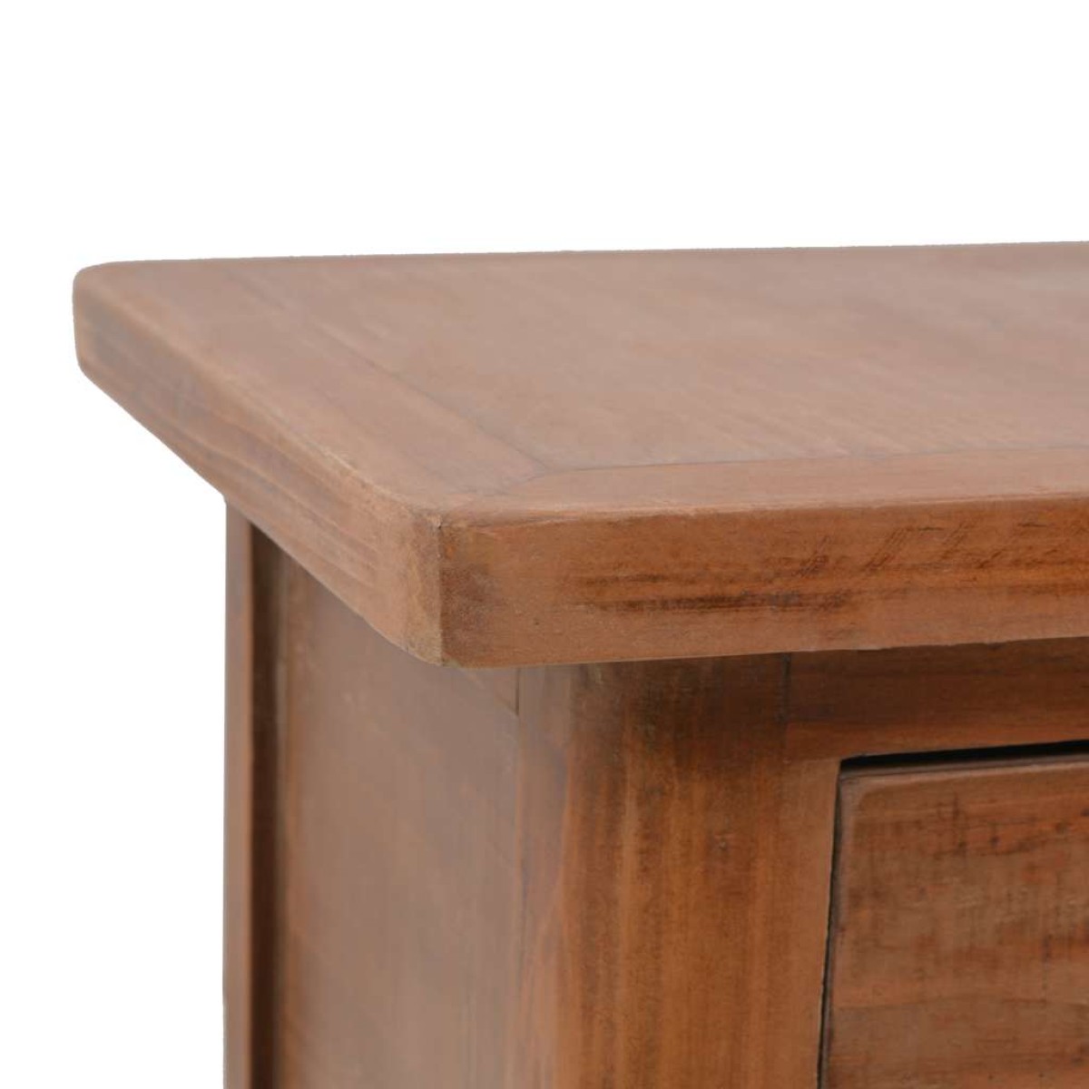 vidaXL Κομοδίνο Καφέ 40 x 29 x 68 εκ. από Μασίφ Ξύλο Ελάτης