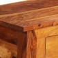 vidaXL Κονσόλα με 3 Συρτάρια 110x30x80 εκ. από Μασίφ Ξύλο Sheesham