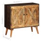 vidaXL Ντουλάπι 85 x 30 x 75 εκ. από Μασίφ Ξύλο Μάνγκο