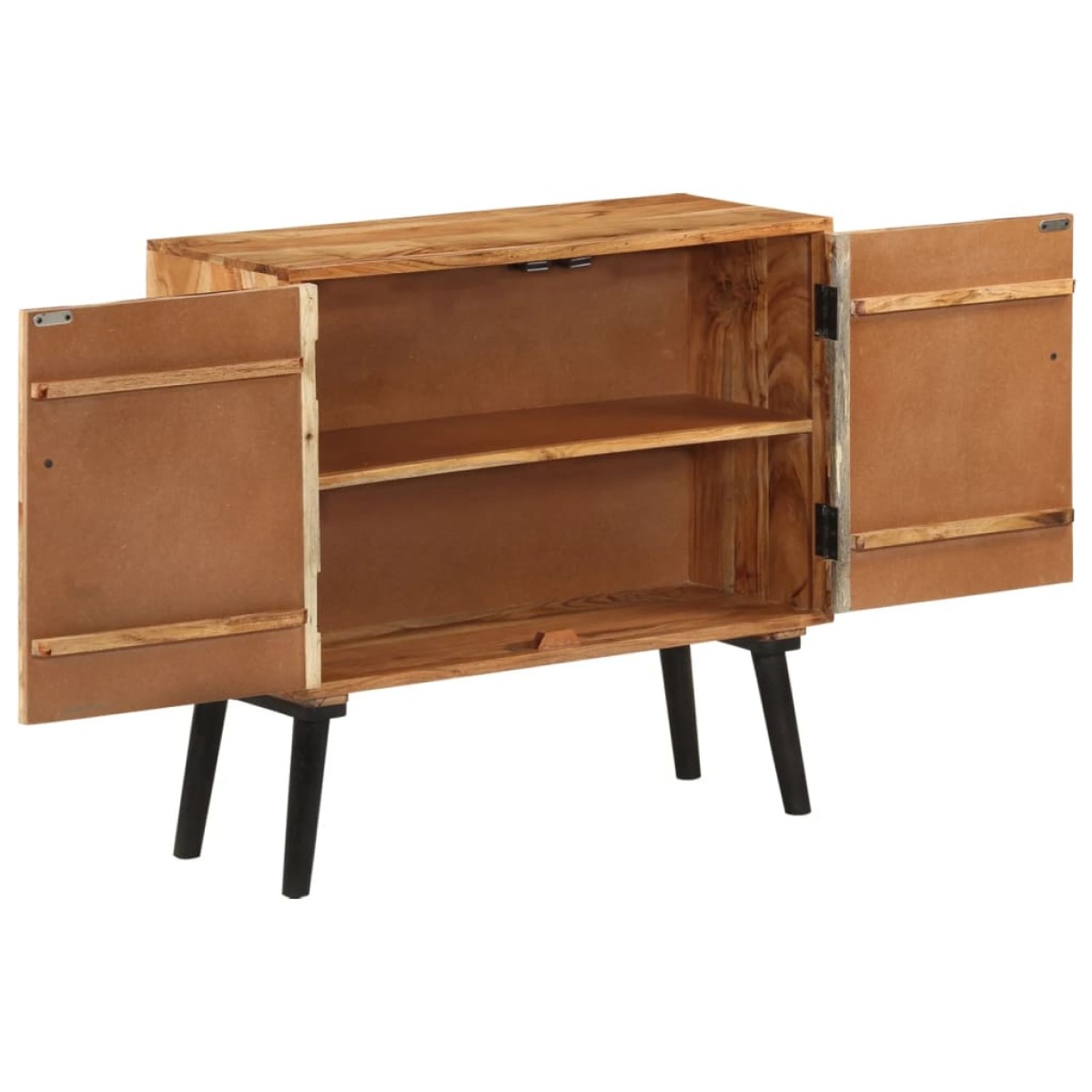 vidaXL Ντουλάπι 85 x 30 x 75 εκ. από Μασίφ Ξύλο Μάνγκο