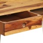 vidaXL Γραφείο 110 x 55 x 76 εκ. από Μασίφ Ξύλο Sheesham