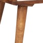 vidaXL Κομοδίνο 45 x 30 x 45 εκ. από Μασίφ Ξύλο Sheesham